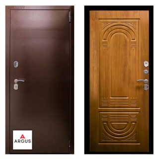 Входная дверь Аргус Термо Композит (Орех) в Лахденпохья. Центр окон и дверей