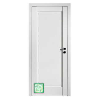 Межкомнатная дверь Türen Becker 100U белый ПГ в Лахденпохья. Центр окон и дверей