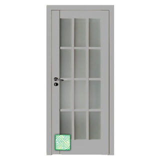 Межкомнатная дверь Türen Becker 102U светло-серый ПО в Лахденпохья. Центр окон и дверей