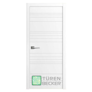 Межкомнатная дверь Türen Becker 140 Соммер ПГ белая эмаль в Лахденпохья. Центр окон и дверей