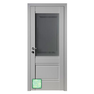 Межкомнатная дверь Türen Becker 2U светло-серый ПО в Лахденпохья. Центр окон и дверей