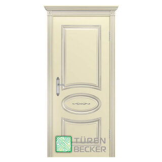 Межкомнатная дверь Türen Becker Прованс В2 ПГ слоновая кость в Лахденпохья. Центр окон и дверей