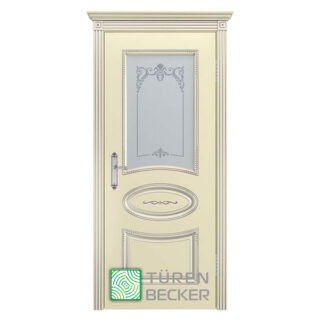 Межкомнатная дверь Türen Becker Прованс В2 ПО слоновая кость в Лахденпохья. Центр окон и дверей