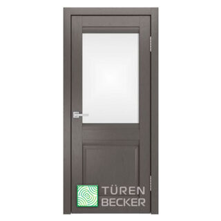 Межкомнатная дверь Türen Becker S8 ПО ясень графит в Лахденпохья. Центр окон и дверей