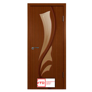 Межкомнатная дверь ВФД 5ДО2 Лилия в Лахденпохья. Центр окон и дверей