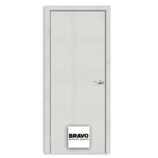 Межкомнатная дверь Bravo Эко Шпон Браво-0 Bianco Veralinga в Лахденпохья. Центр окон и дверей