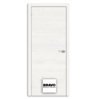 Межкомнатная дверь Bravo Эко Шпон Браво-0 White Skyline в Лахденпохья. Центр окон и дверей